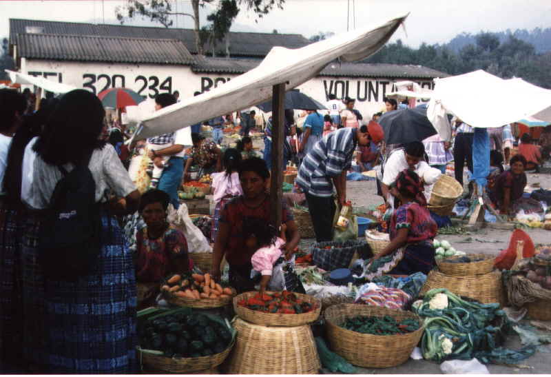 Markt in Antigua