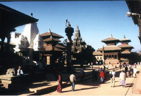 Tempel am Durban Square im S&uuml;den Kathmandu