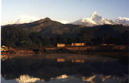 Panorama von Pokhara
